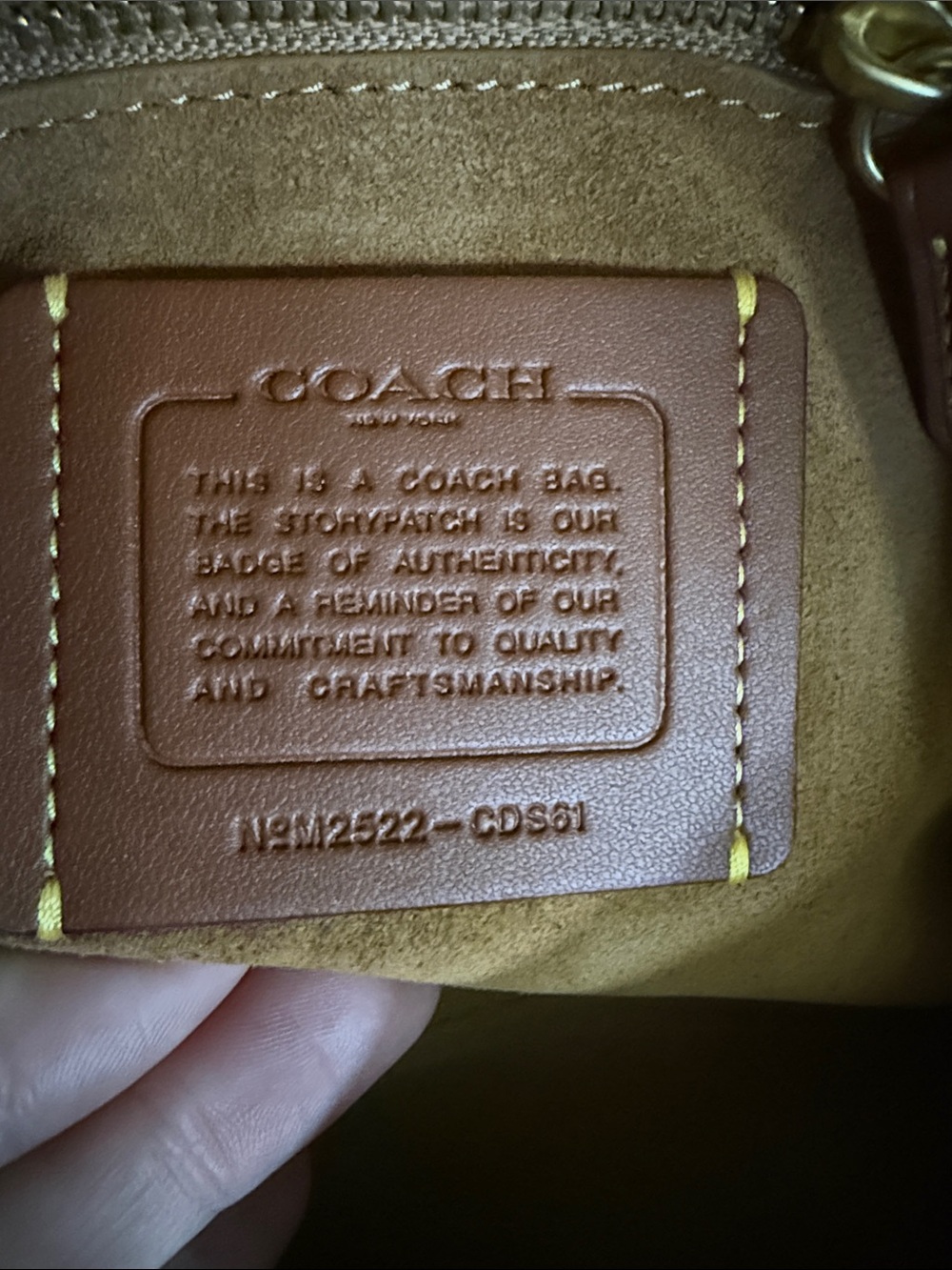 Coach Chain Chelsea 30 in Black - Picture 7 of 12